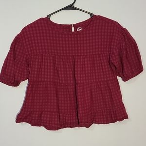 Wonder Nation Babydoll Top